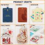 Custom Printed PU Leather Card Holder with Retractable Lanyard