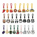 Custom Heat Transfer Polyester Display Shoulder Strap with Metal Hook