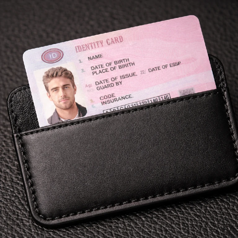 id card holder application