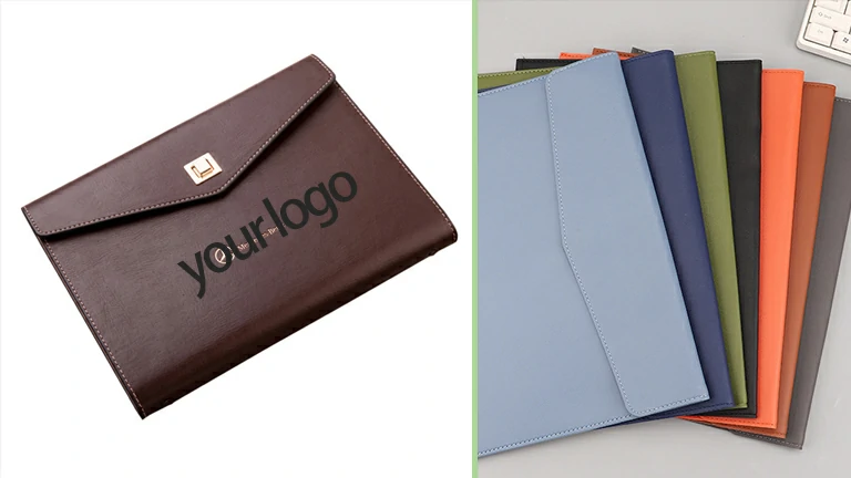 materials used for custom leather card holders