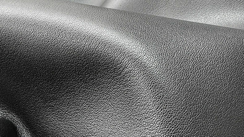 top grain leather surface for custom card holder