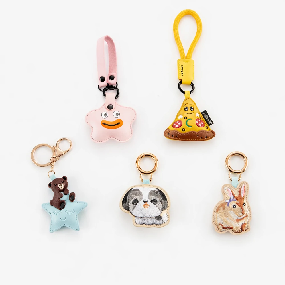 custom leather keychain accessory