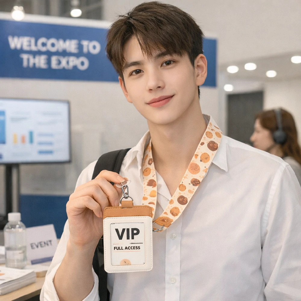 exhibition and event use for custom lanyards