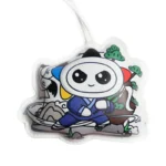 Printed PVC Leather Scented Keychain – Cartoon Stuffed Aroma Hanging Toy (OEM Factory)