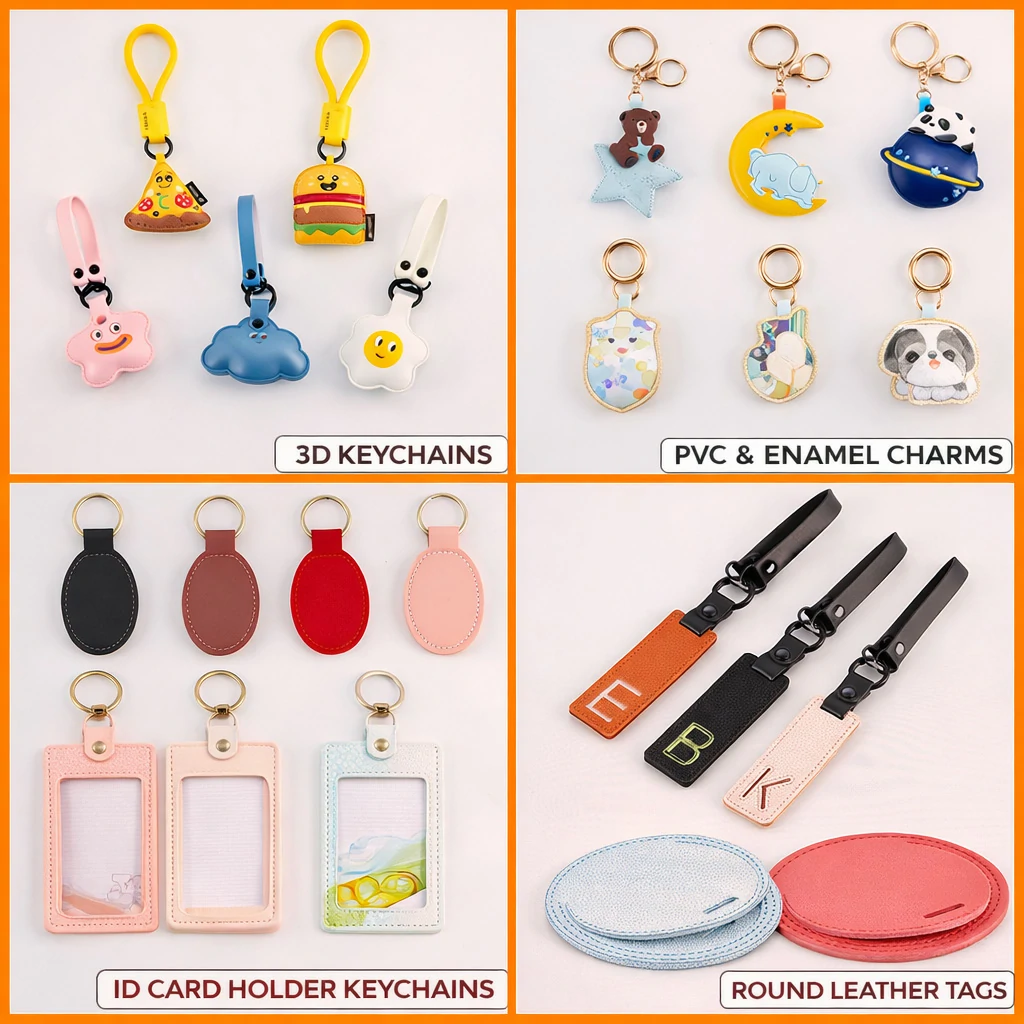 Shaped Cartoon Card Holder – Cute PVC Leather ID Card Sleeve for Students (OEM Factory)