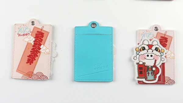 digital printing leather card holder