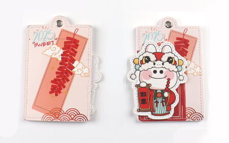 mascot design custom card holder