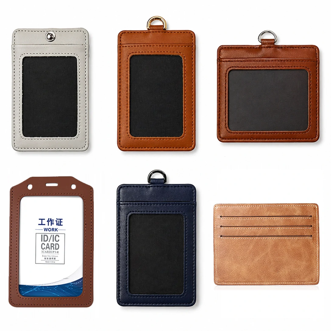 genuine leather credit card holder